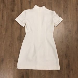 Vintage Mod White Dress